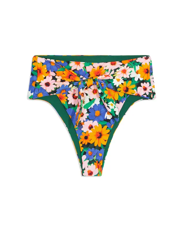 Riviera Macro Wildflowers Bikini Bottom sold by WeWoreWhat