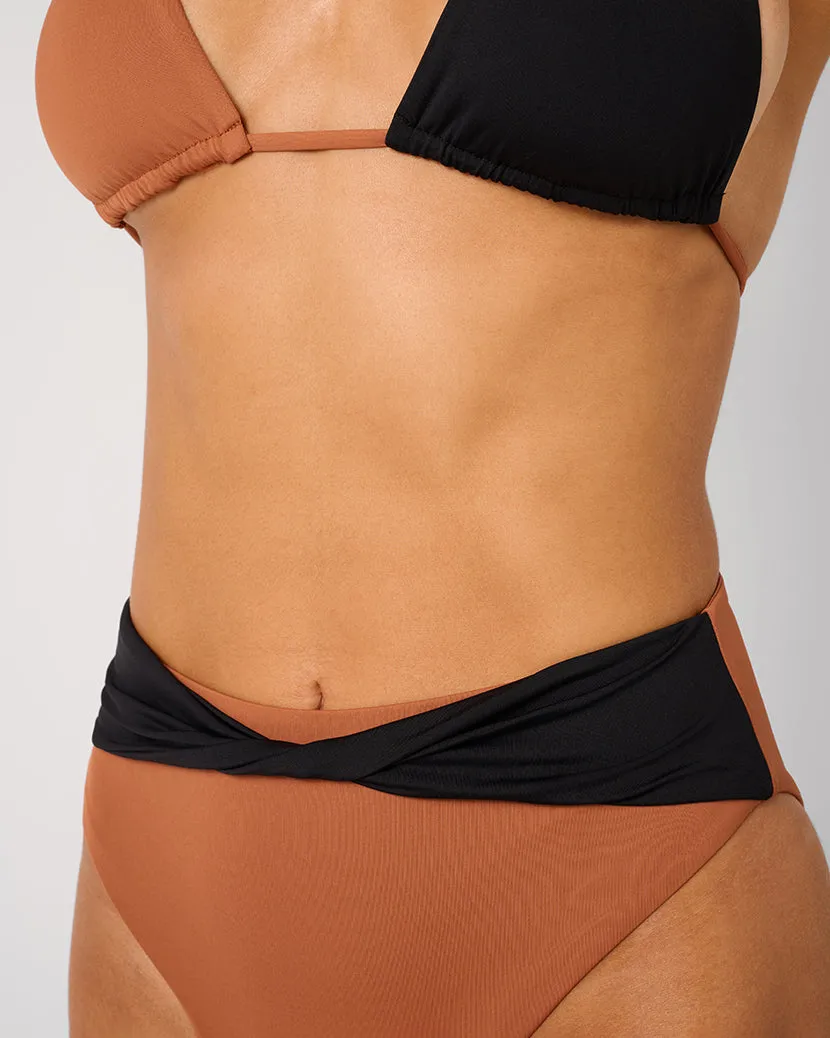 Belted Twist High Rise Bottom sold by WeWoreWhat product image thumbnail 4