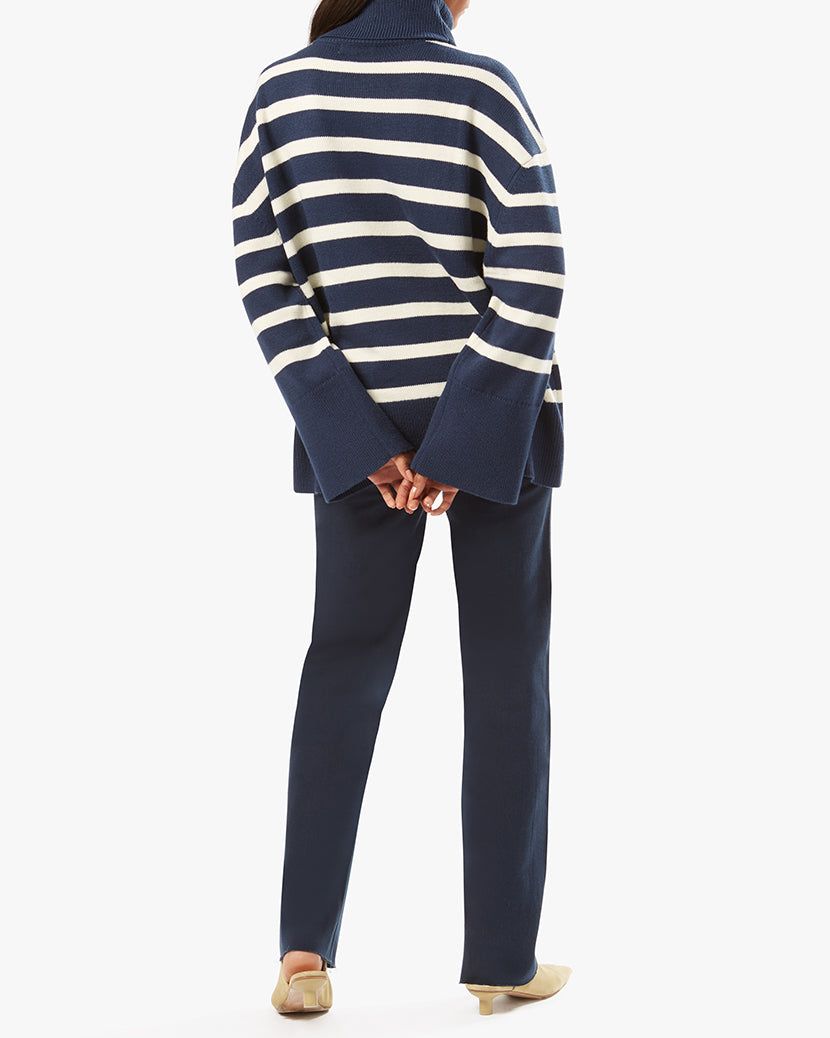 Striped Turtleneck Sweater sold by WeWoreWhat product image thumbnail 5