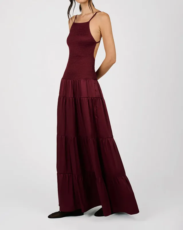 Smocked Drop Waist Maxi Dress sold by WeWoreWhat