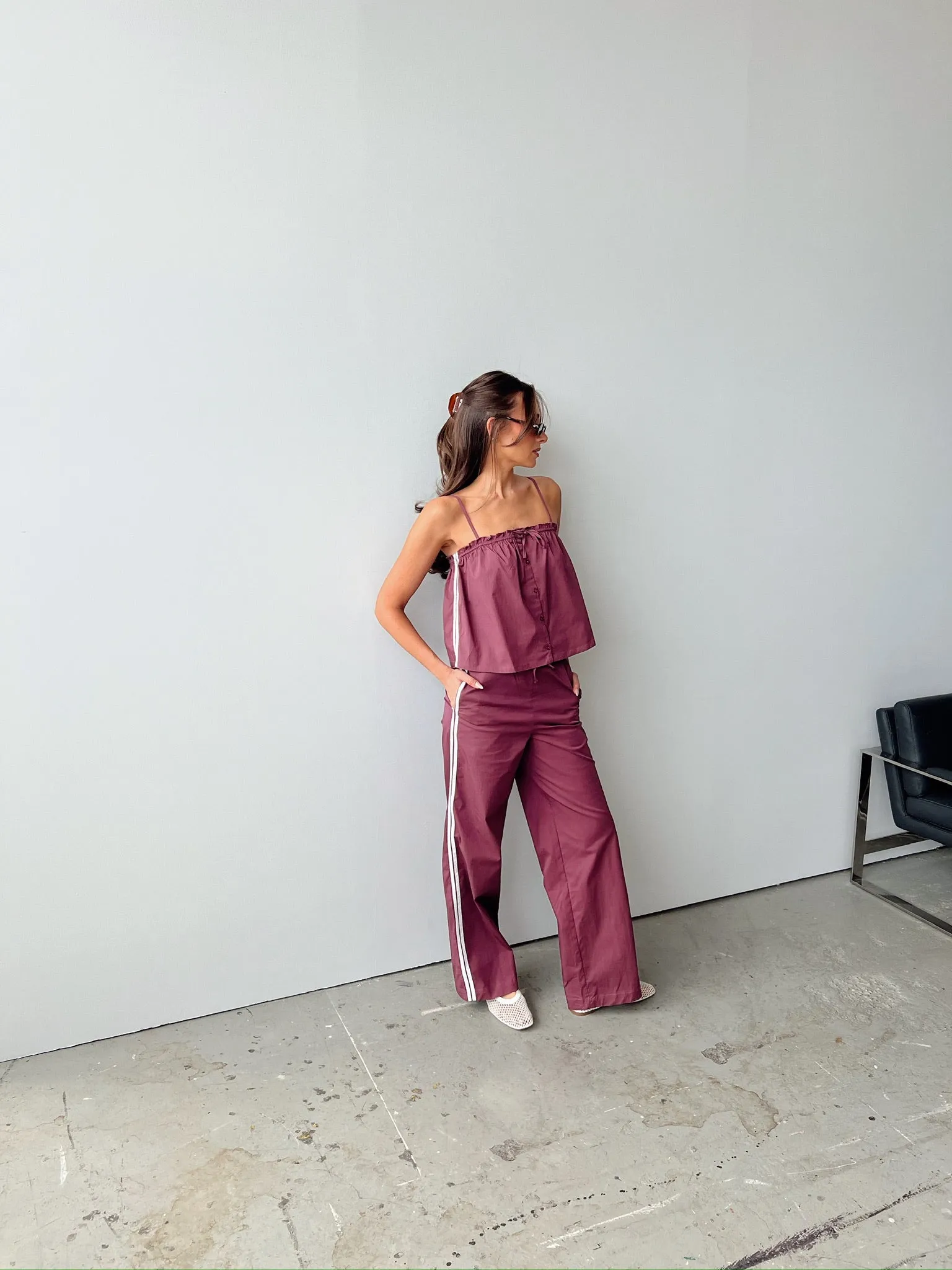 Button Up Boxy Tank Top sold by WeWoreWhat product image thumbnail 3