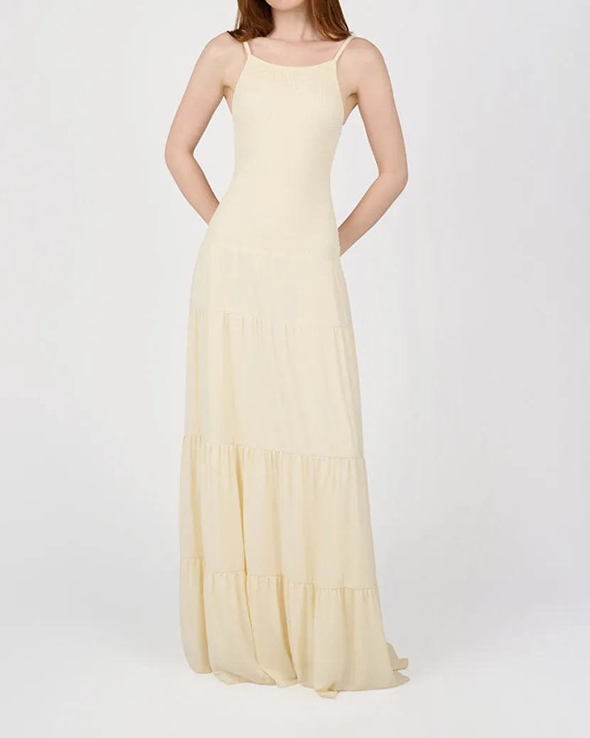 Smocked Drop Waist Maxi Dress sold by WeWoreWhat