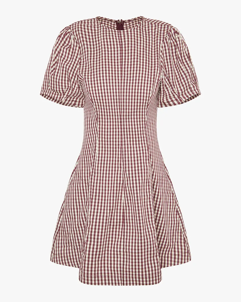 Puff Sleeve Peplum Mini Dress sold by WeWoreWhat product image thumbnail 2