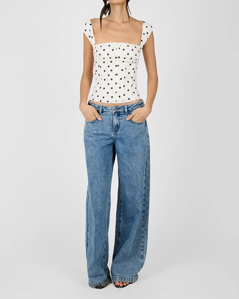 Ruched Cup Corset sold by WeWoreWhat product image thumbnail 4