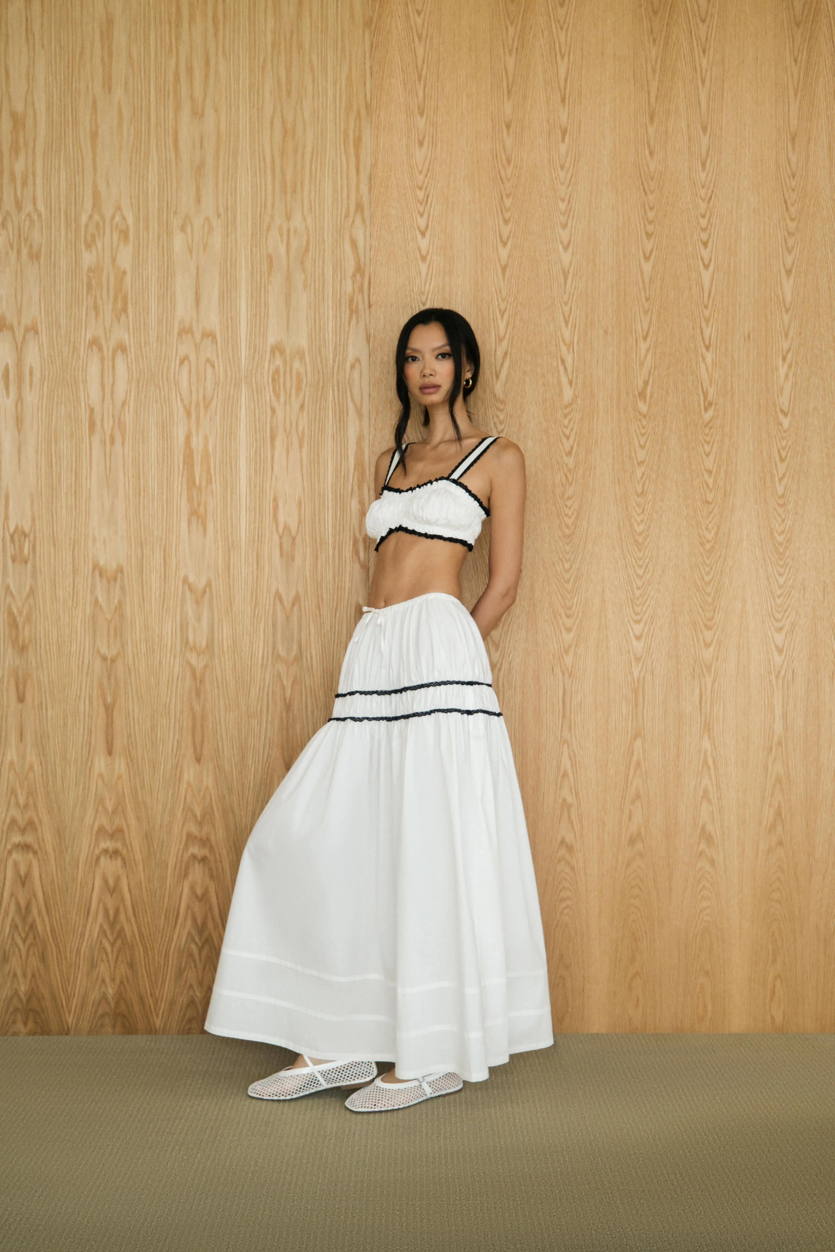 Tiered Midi Skirt sold by WeWoreWhat product image thumbnail 3