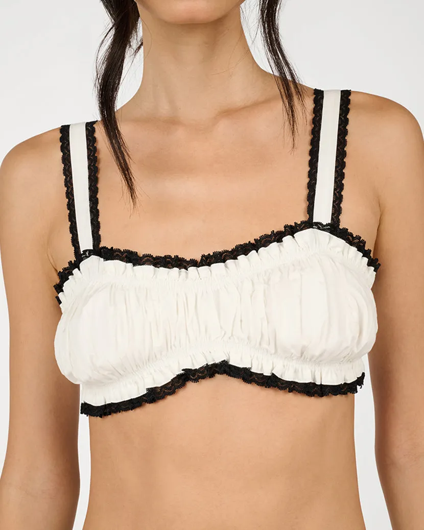 Ruched Crop Top sold by WeWoreWhat product image thumbnail 5