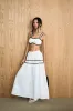 Ruched Crop Top sold by WeWoreWhat