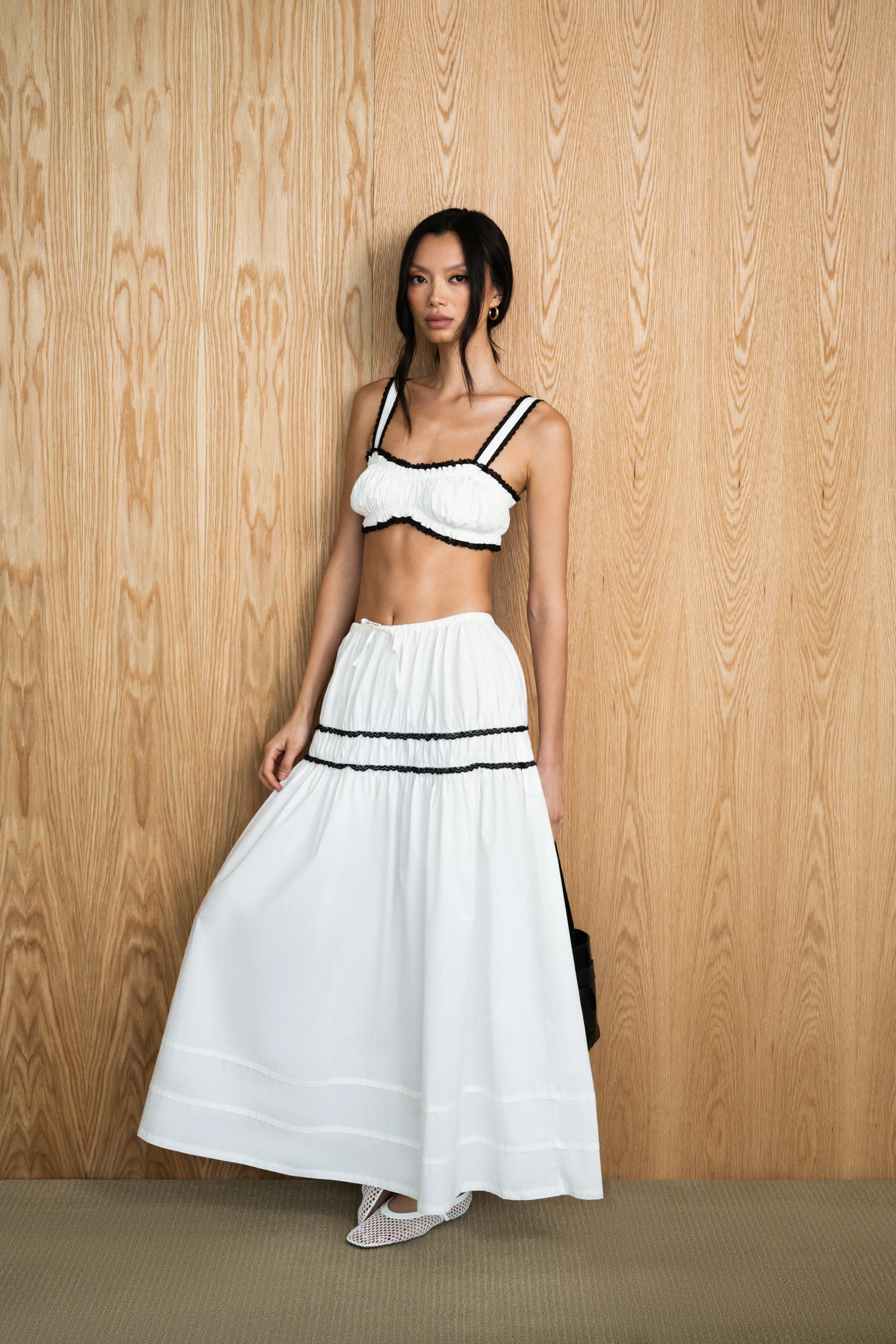 Ruched Crop Top sold by WeWoreWhat product image thumbnail 3