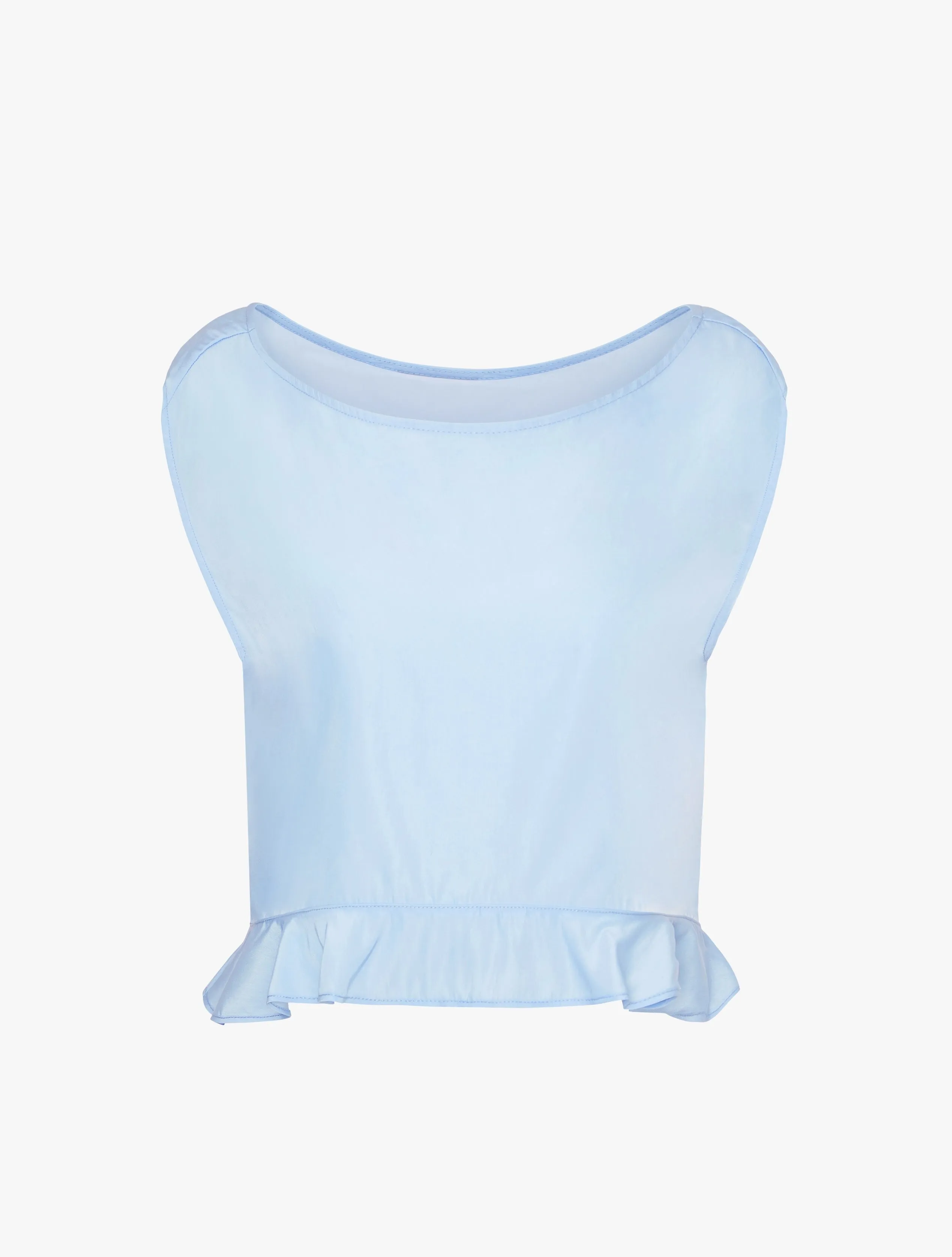 Boat Neck Ruffle Top sold by WeWoreWhat product image thumbnail 2