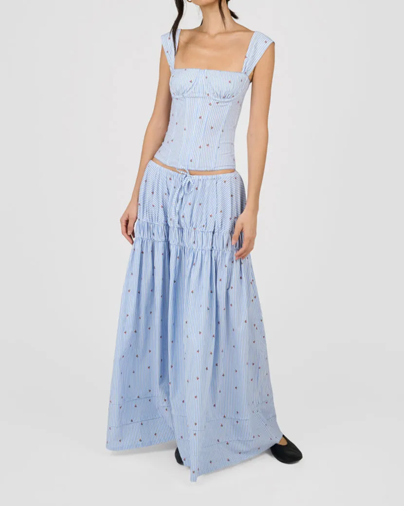 Tiered Midi Skirt sold by WeWoreWhat product image thumbnail 3