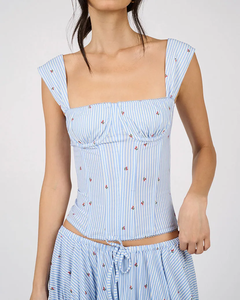 Ruched Cup Corset sold by WeWoreWhat product image thumbnail 5