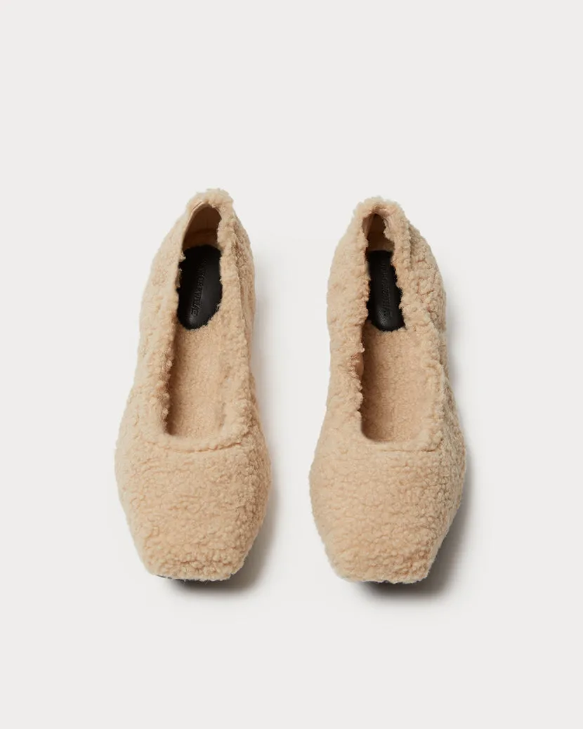 Sherpa Ballet Flat sold by WeWoreWhat