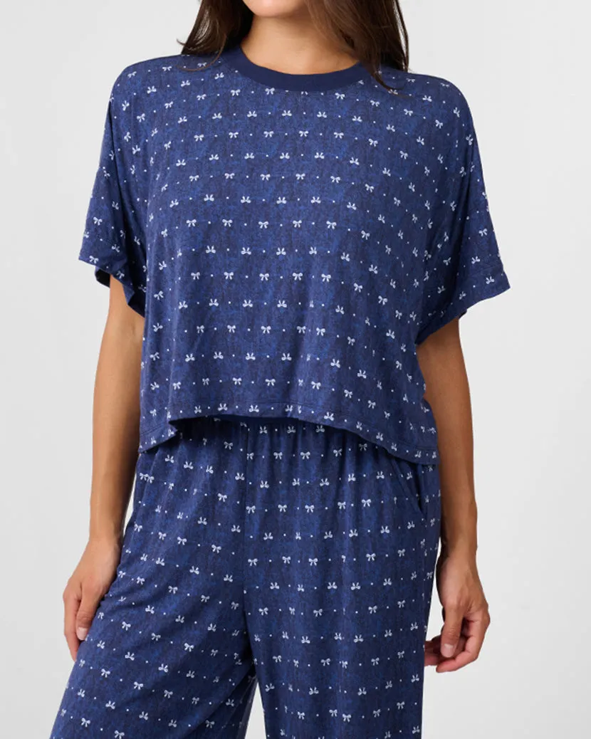 Cropped Sleep Tee sold by WeWoreWhat