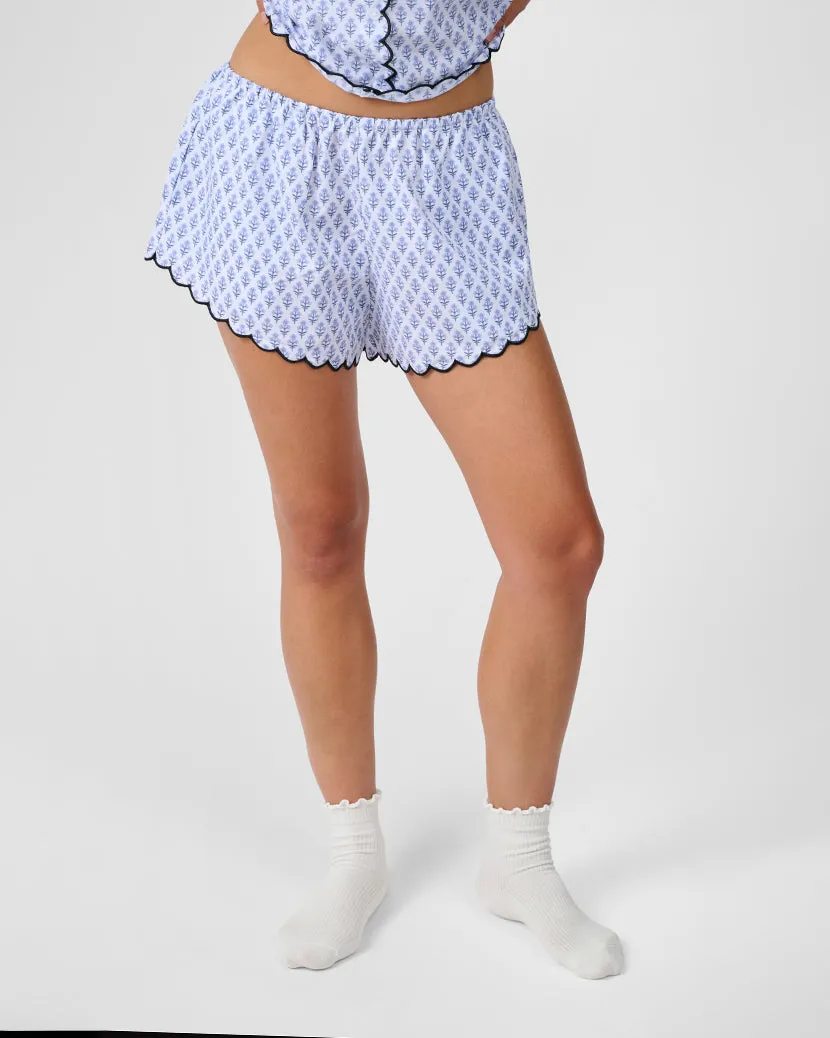 Scallop Pajama Shorts sold by WeWoreWhat product image thumbnail 2