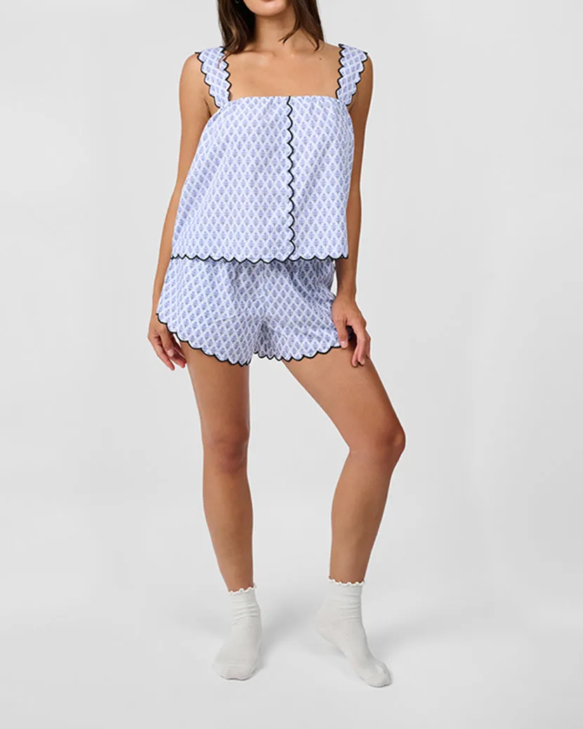 Scallop Button Front Tank Top sold by WeWoreWhat product image thumbnail 4