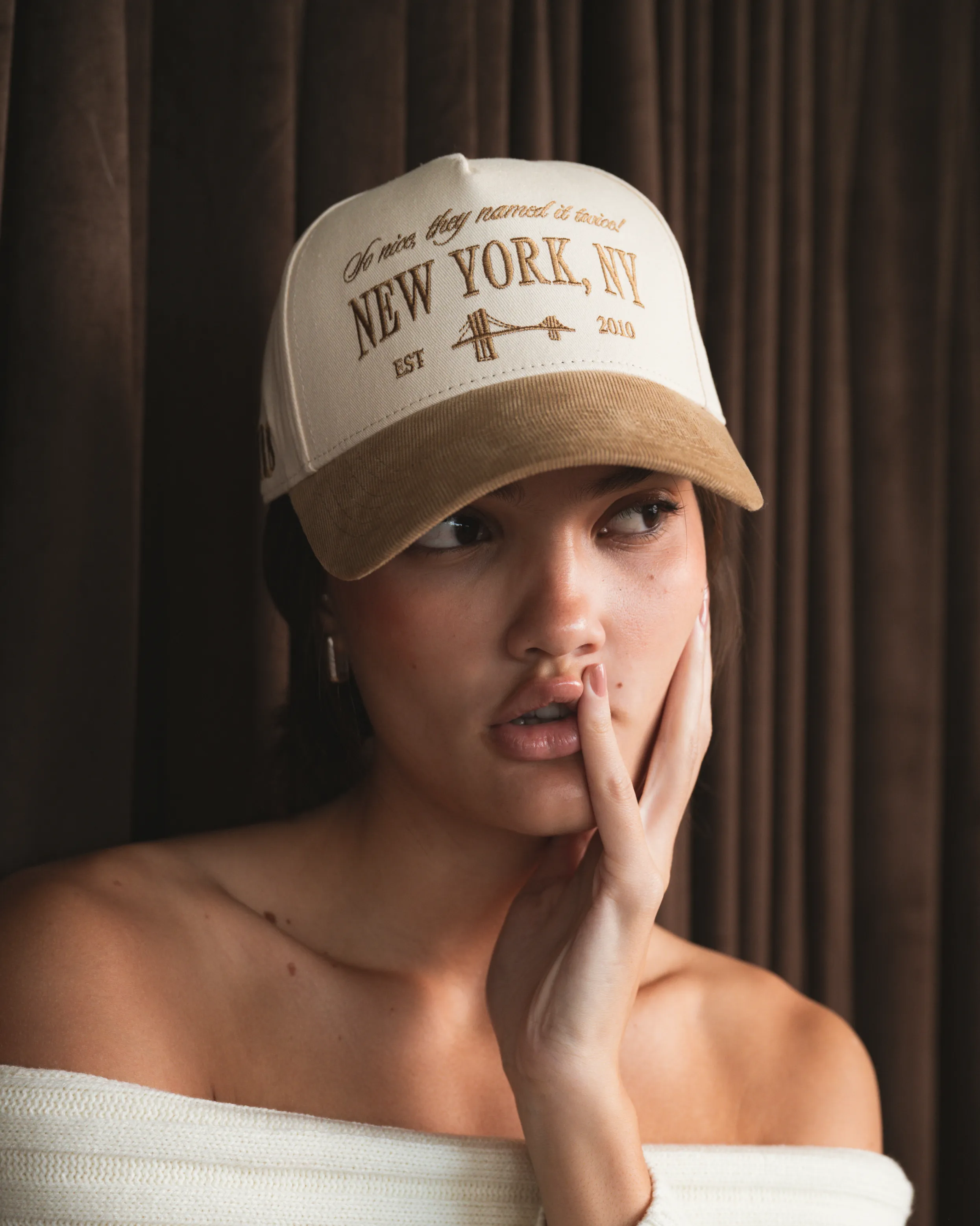 Corduroy Baseball Hat sold by WeWoreWhat product image thumbnail 2