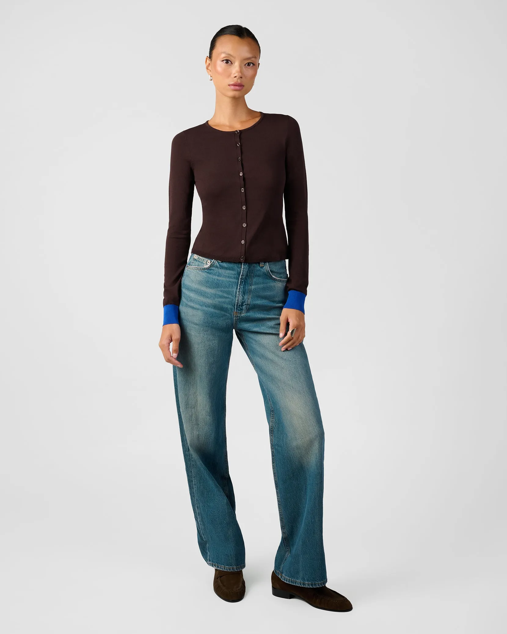 Fine Knit Cardigan sold by WeWoreWhat product image thumbnail 4