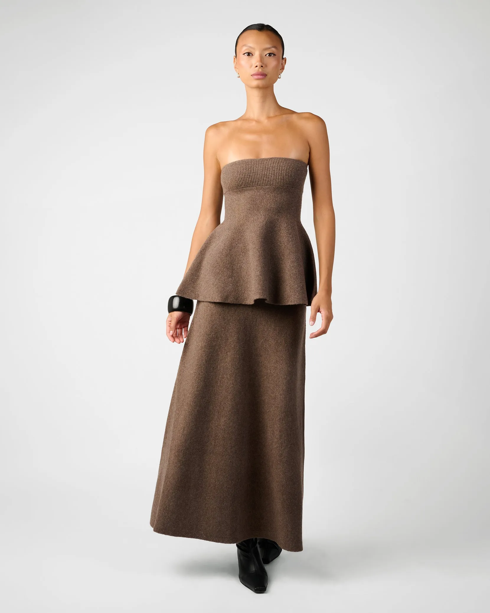 Strapless Peplum Top sold by WeWoreWhat product image thumbnail 4