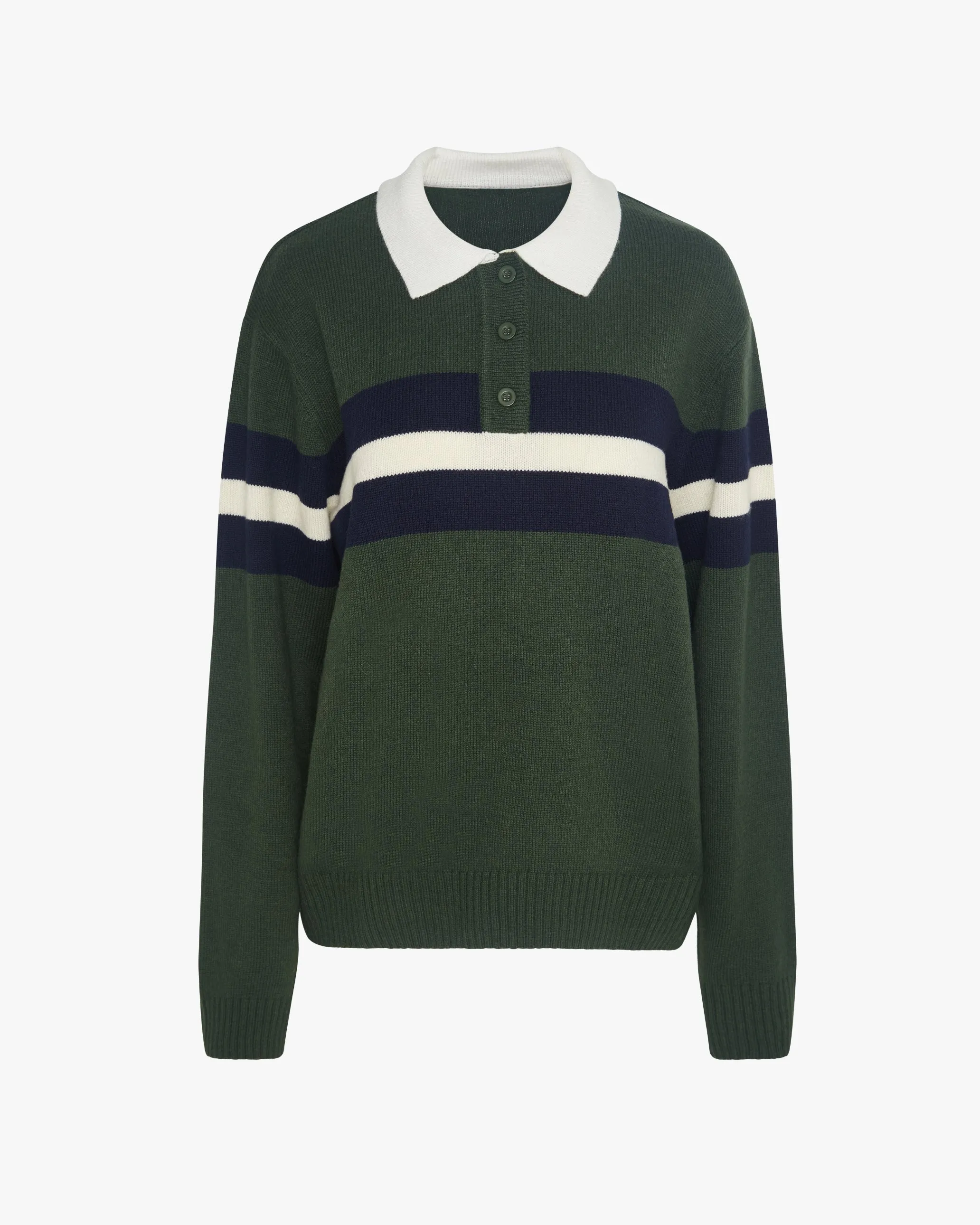 Knitted Rugby Shirt sold by WeWoreWhat product image thumbnail 3