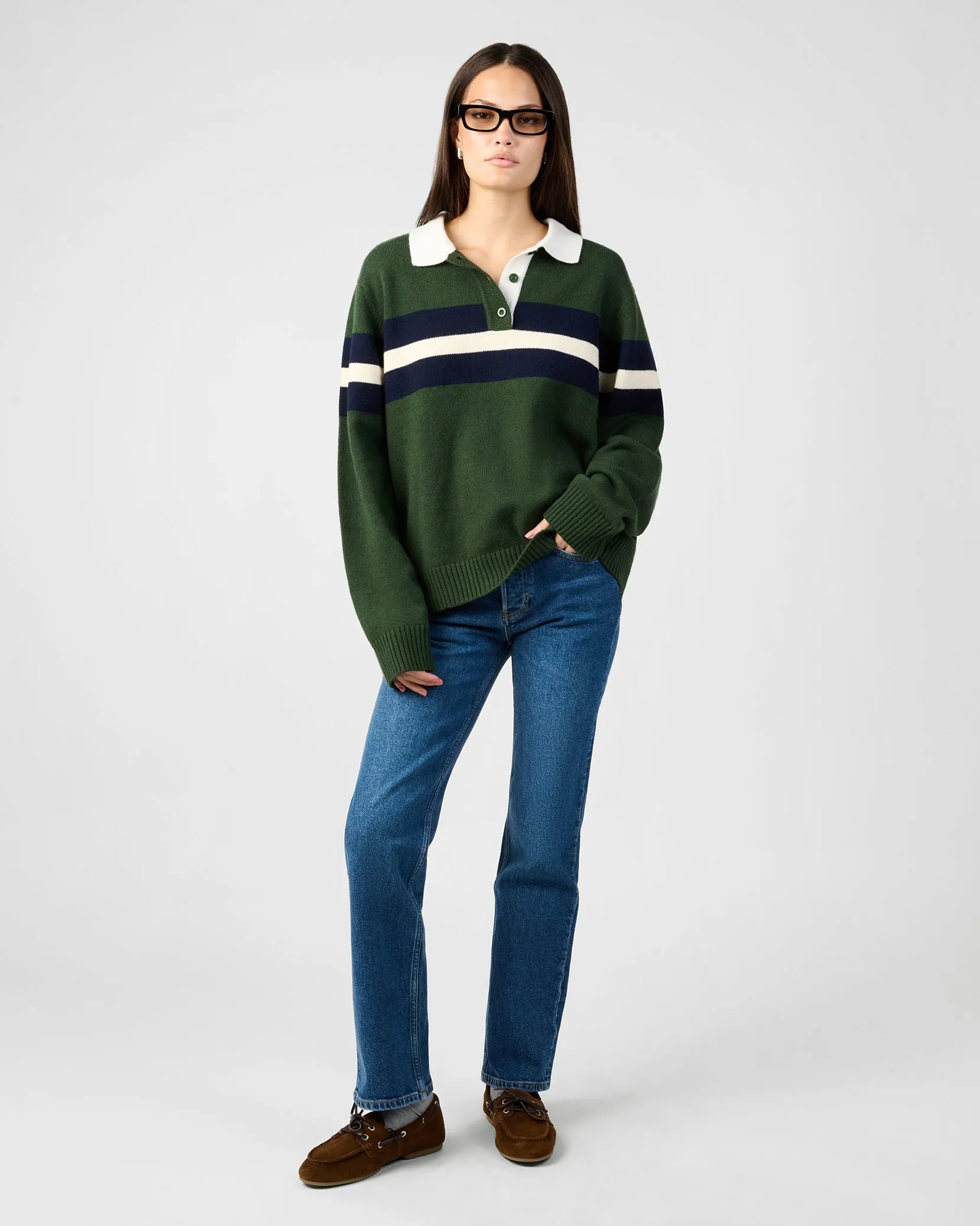 Knitted Rugby Shirt sold by WeWoreWhat product image thumbnail 4