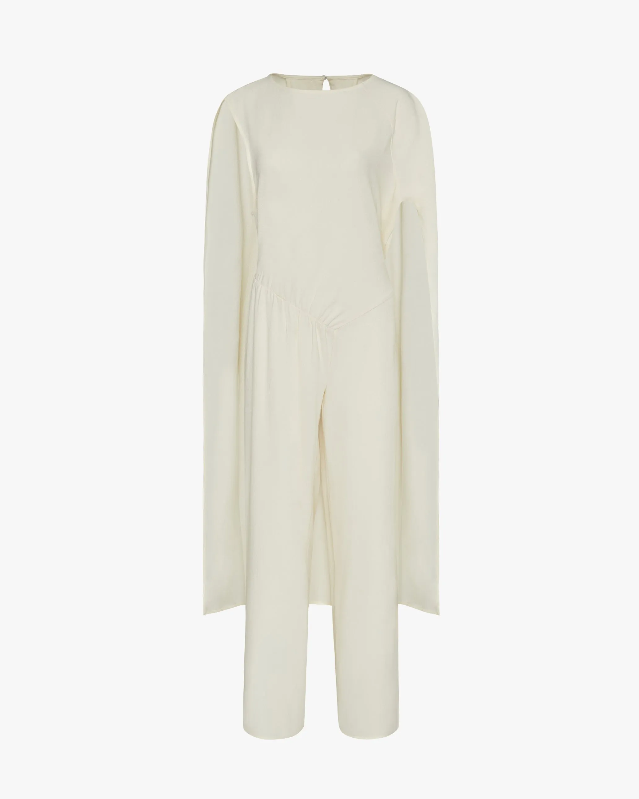 Draped Dolman Sleeve Jumpsuit sold by WeWoreWhat product image thumbnail 3