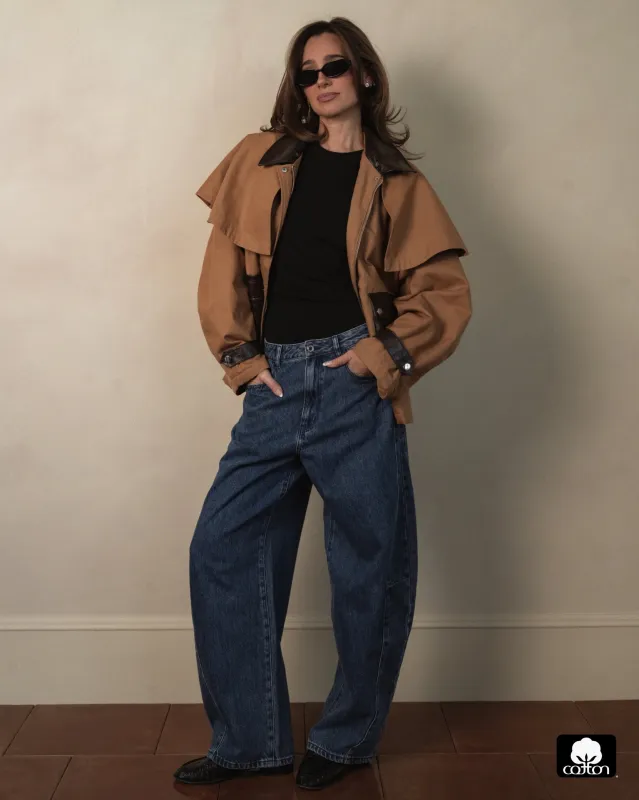 Cocoon Barn Jacket sold by WeWoreWhat