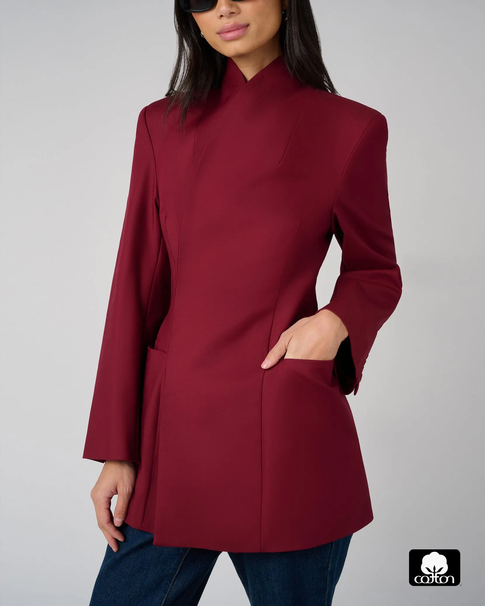Hour Glass Blazer Jacket sold by WeWoreWhat product image thumbnail 5