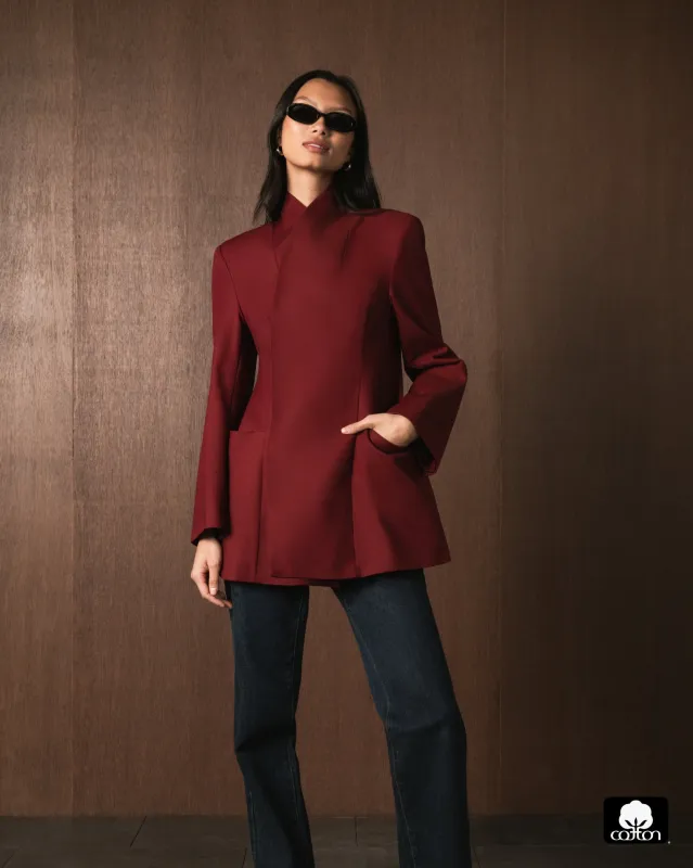 Hour Glass Blazer Jacket sold by WeWoreWhat