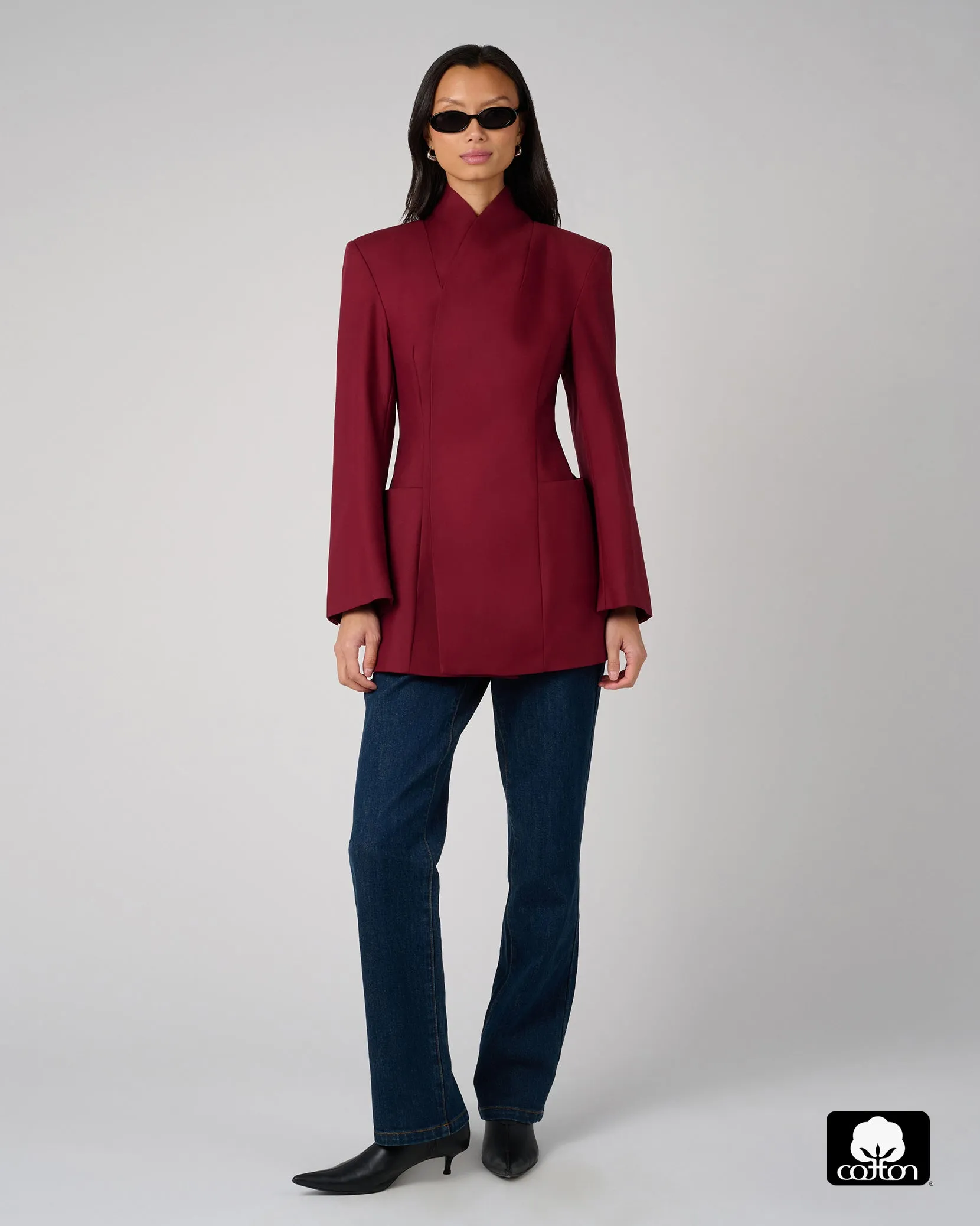 Hour Glass Blazer Jacket sold by WeWoreWhat product image thumbnail 4