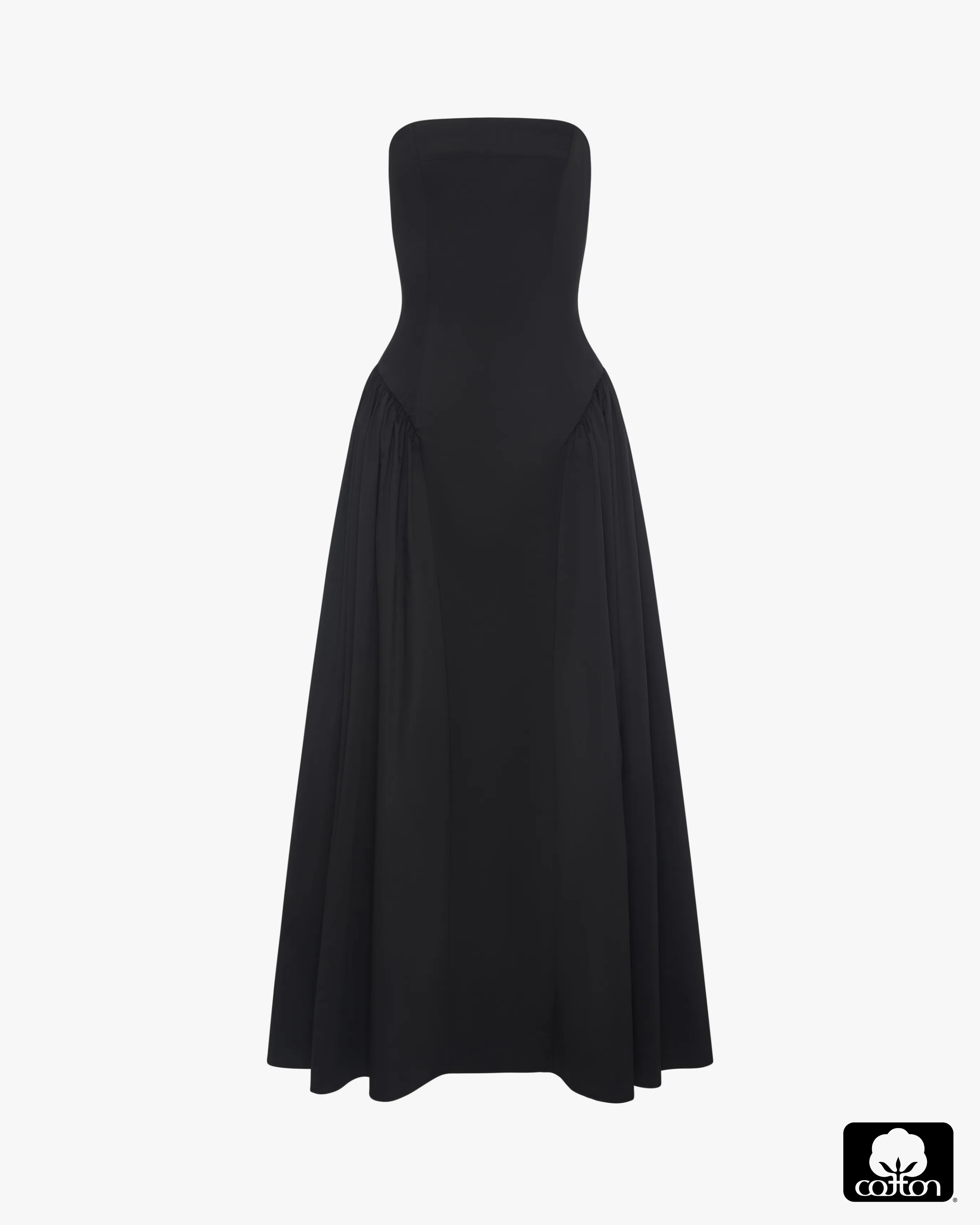 Strapless Corset Ruched Dress sold by WeWoreWhat product image thumbnail 3