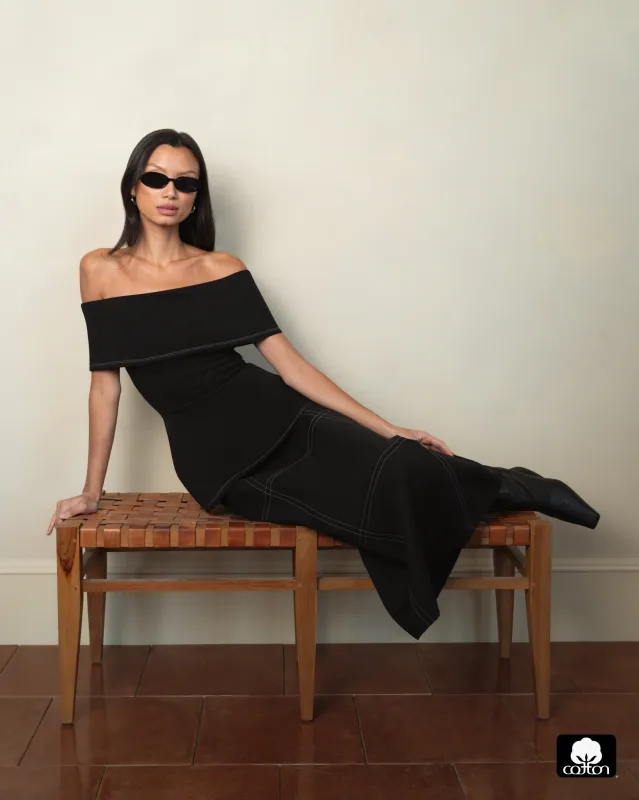 Off Shoulder Fold Over Top sold by WeWoreWhat