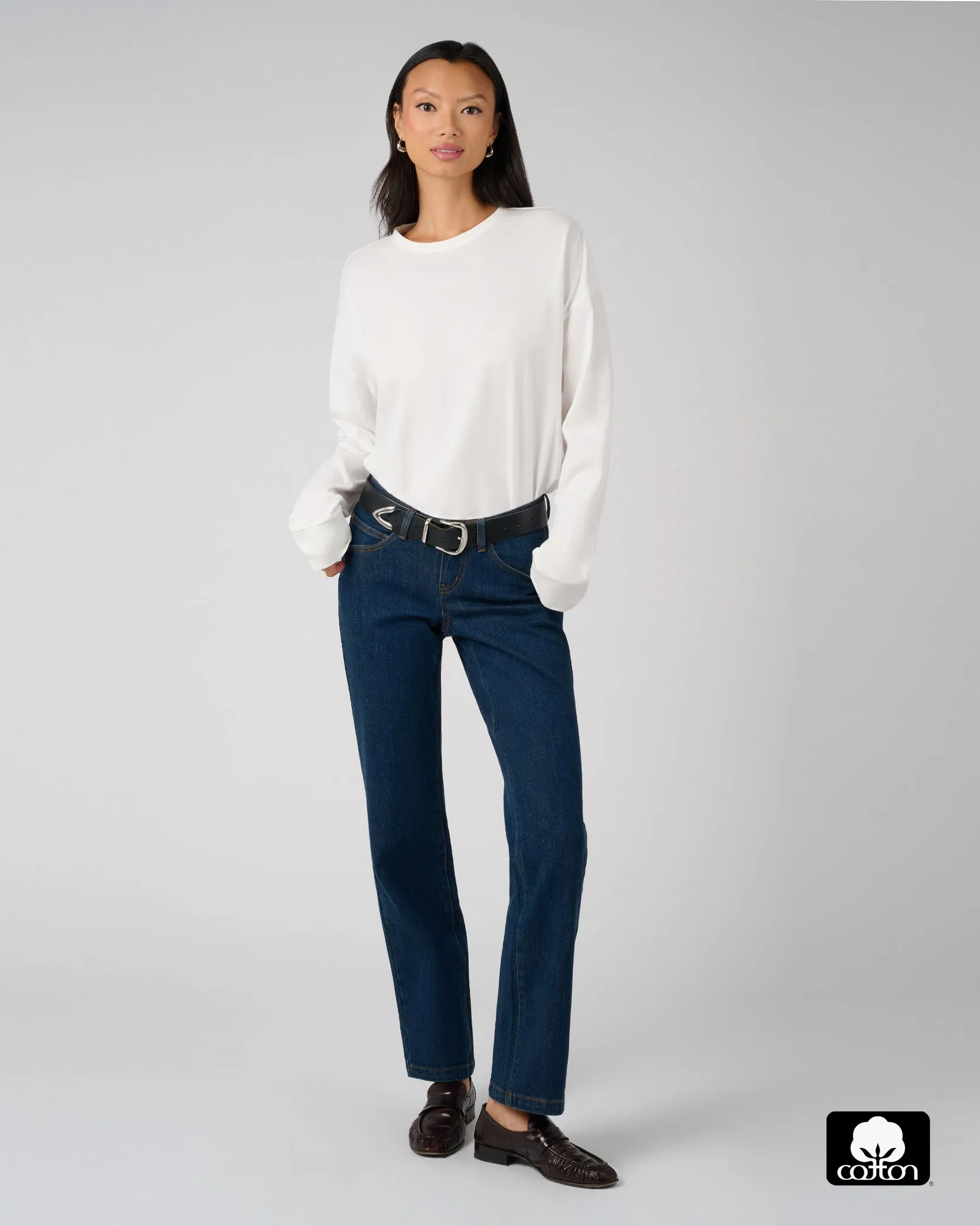 Boxy Long Sleeve Tee sold by WeWoreWhat product image thumbnail 4