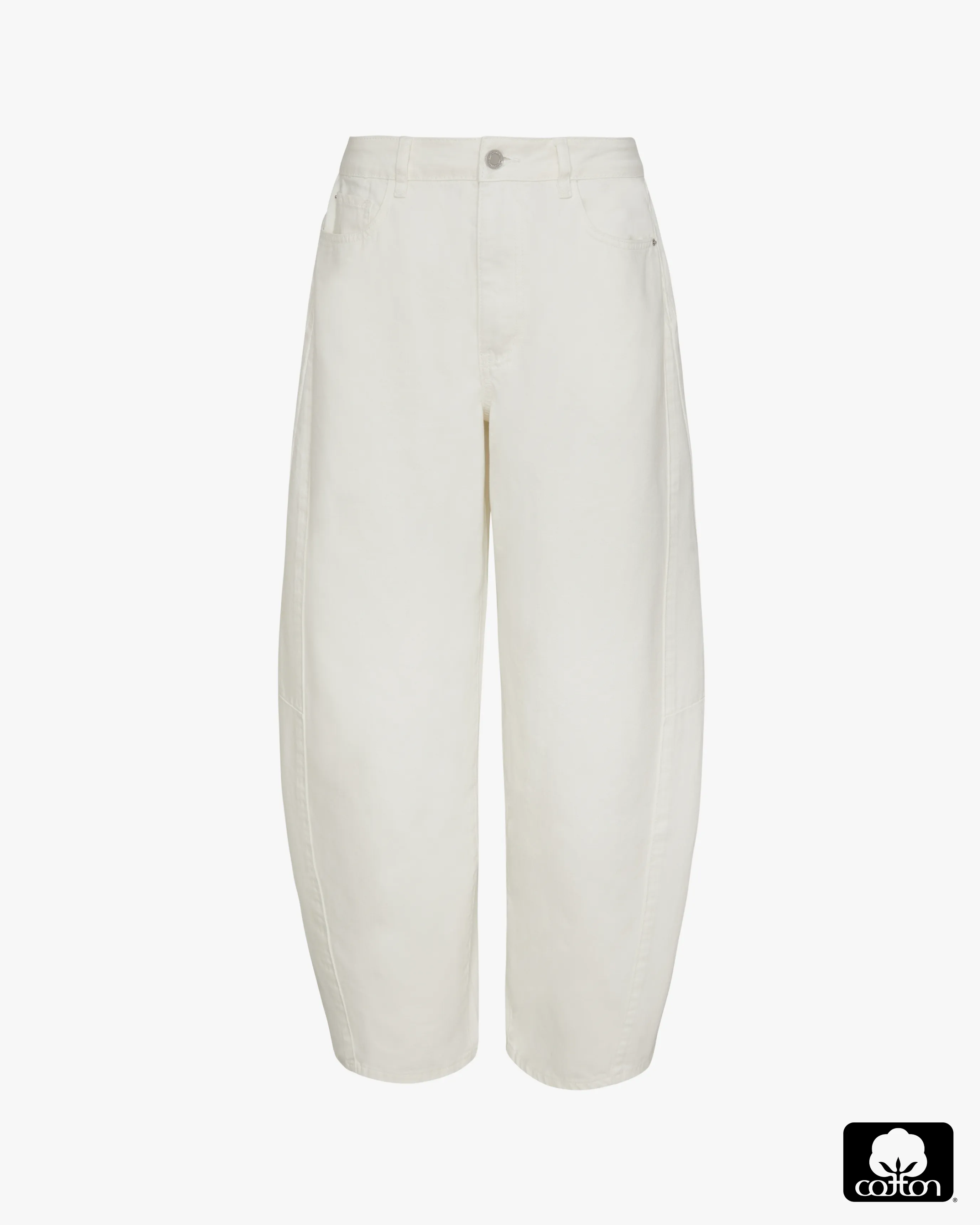 Mid Rise Barrel Jeans sold by WeWoreWhat product image thumbnail 3