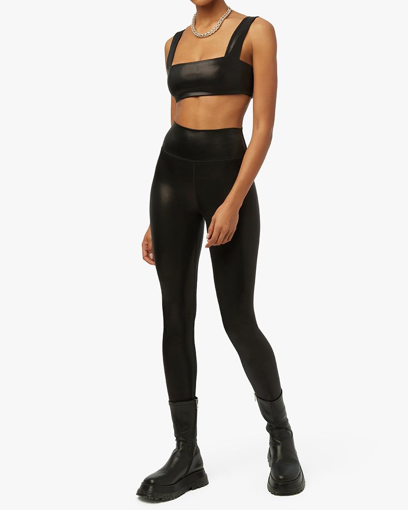 High Rise Leather Look Legging sold by WeWoreWhat product image thumbnail 7