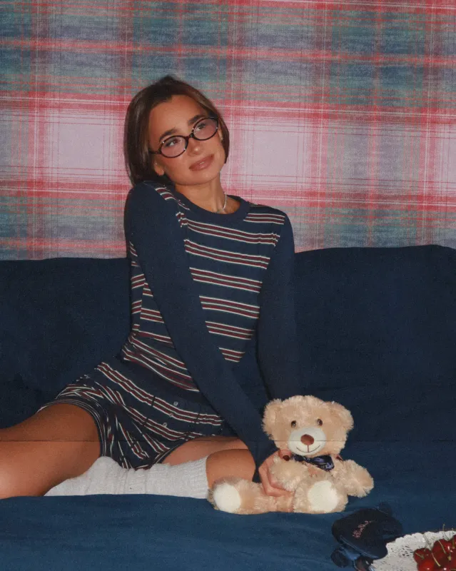 Long Sleeve Crewneck Top sold by WeWoreWhat