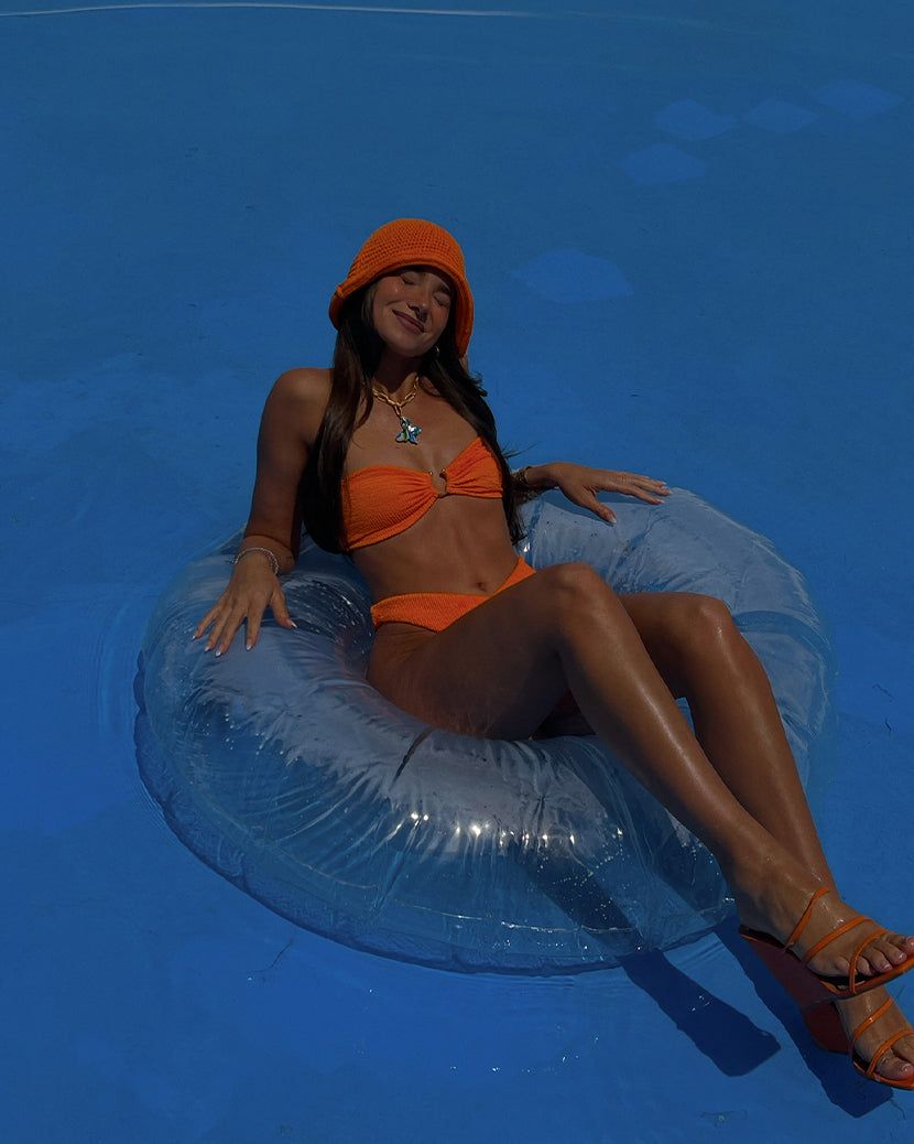 Delilah Spongie Seersucker Bikini Bottom sold by WeWoreWhat product image thumbnail 2