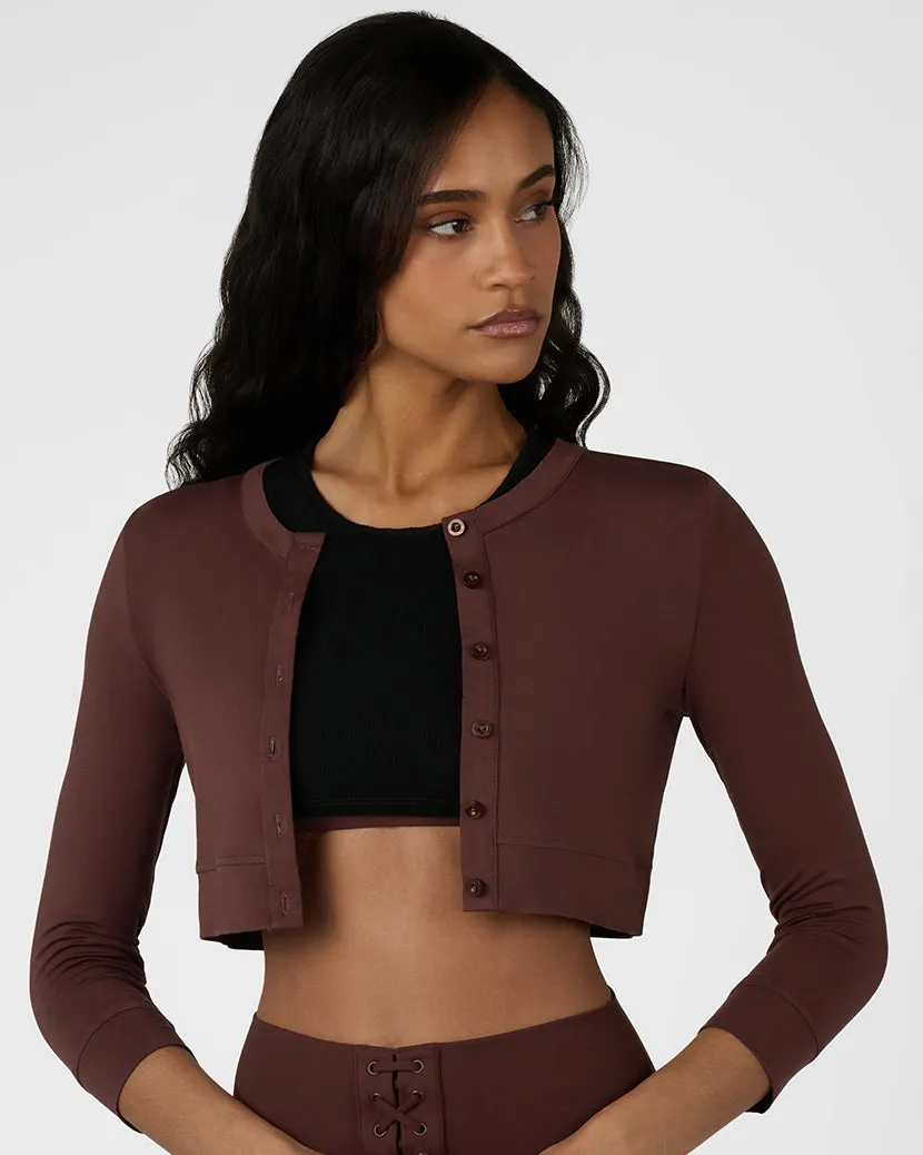 Cropped Button Up Cardigan sold by WeWoreWhat product image thumbnail 5