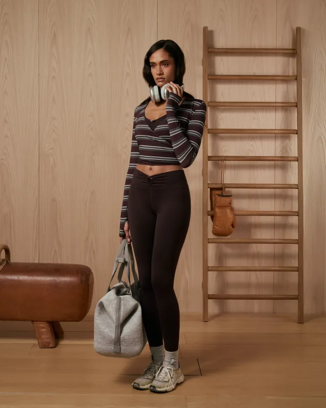 Ruched V-Legging made by WeWoreWhat
