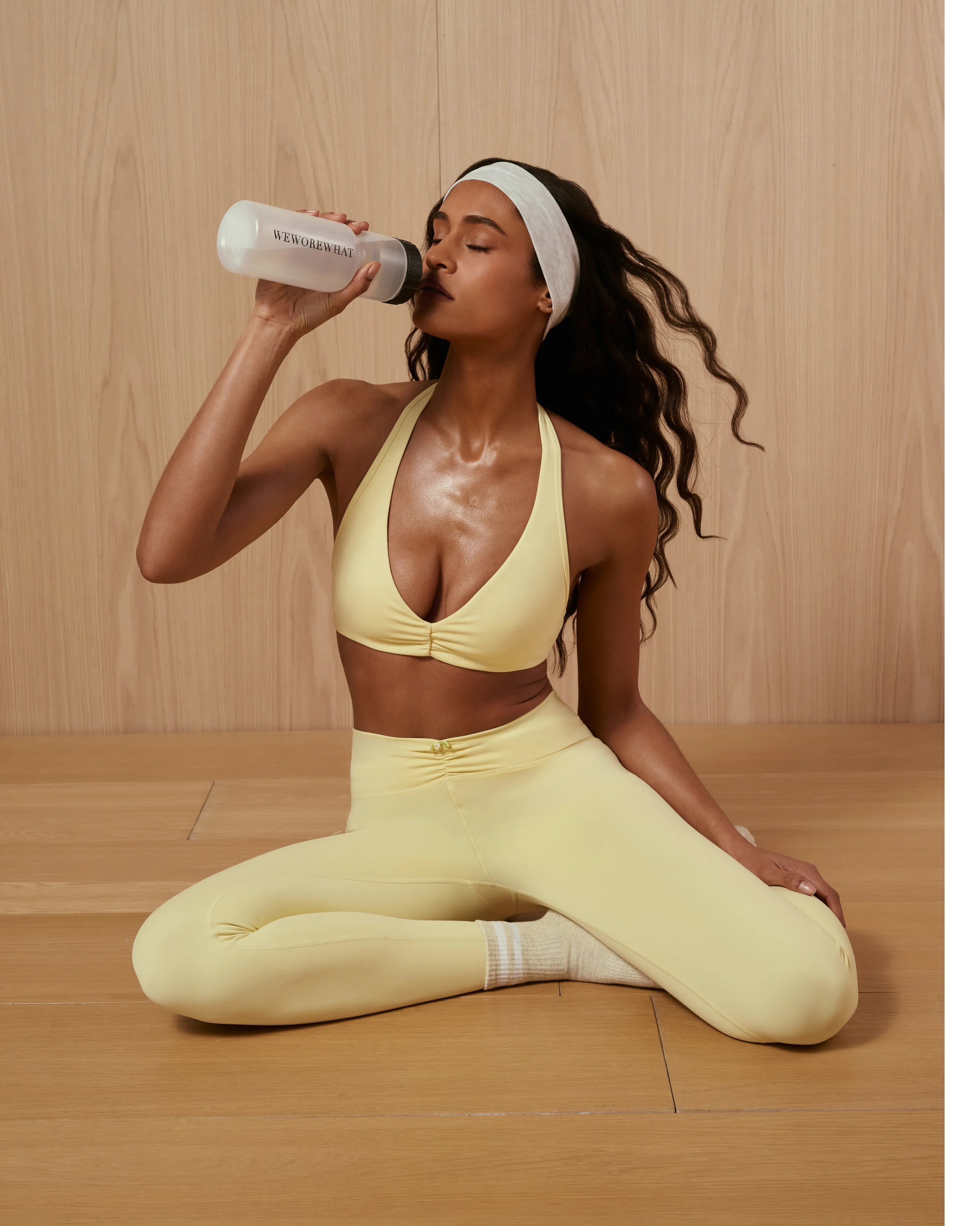 Ruched V-Legging sold by WeWoreWhat product image thumbnail 3