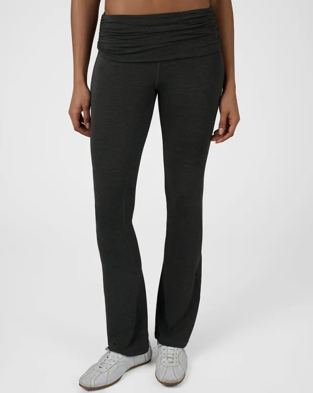 Fold Over Flare Legging sold by WeWoreWhat