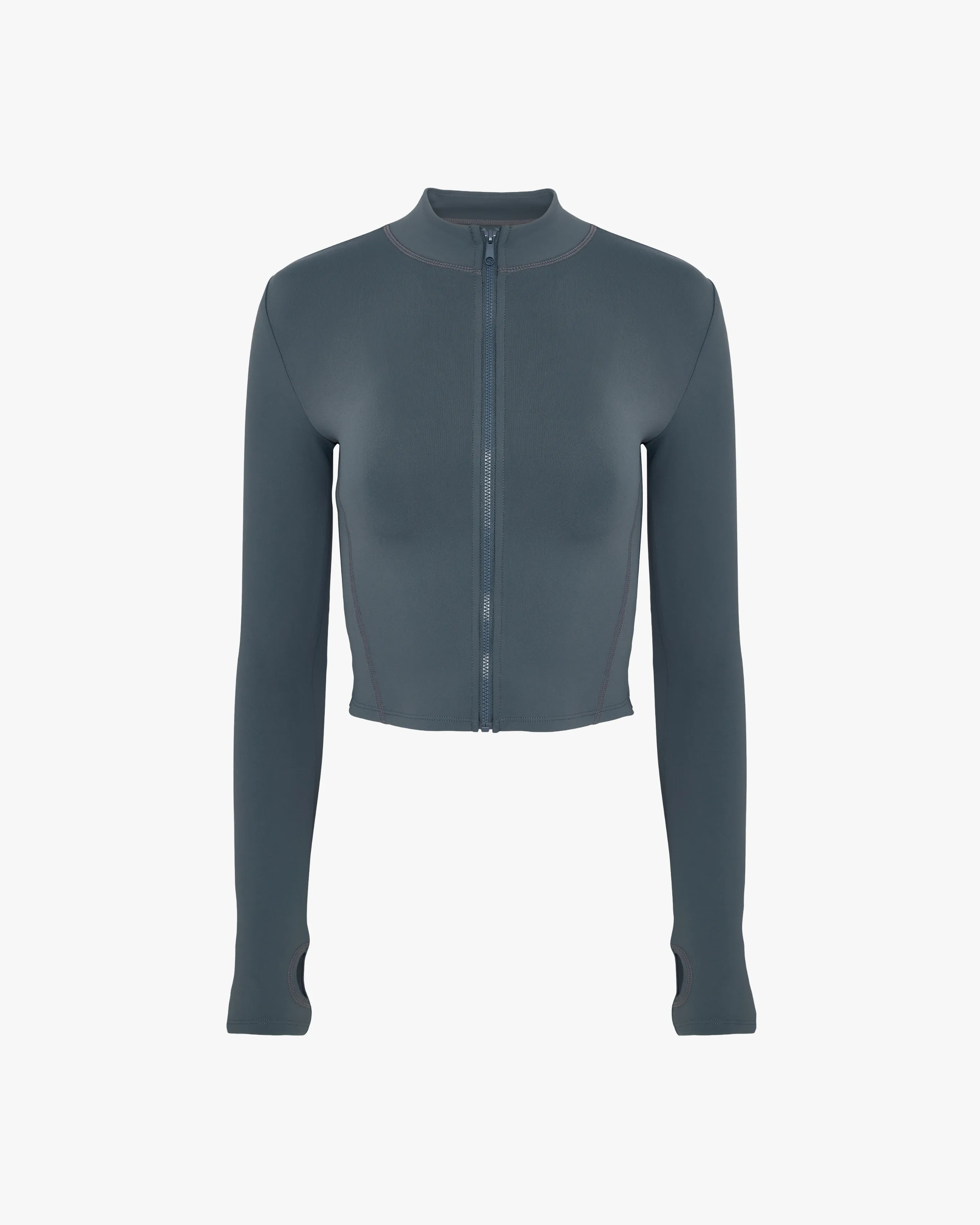 Cropped Active Zip-Up Jacket sold by WeWoreWhat product image thumbnail 4