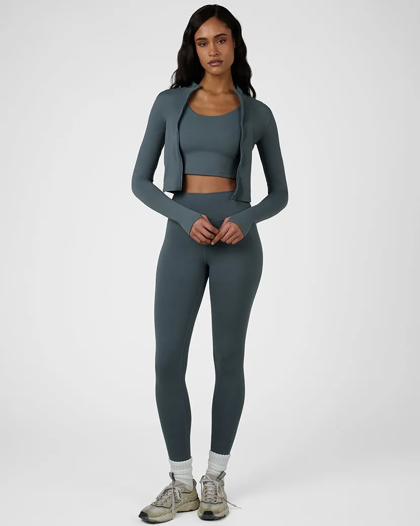 Cropped Active Zip-Up Jacket sold by WeWoreWhat product image thumbnail 5