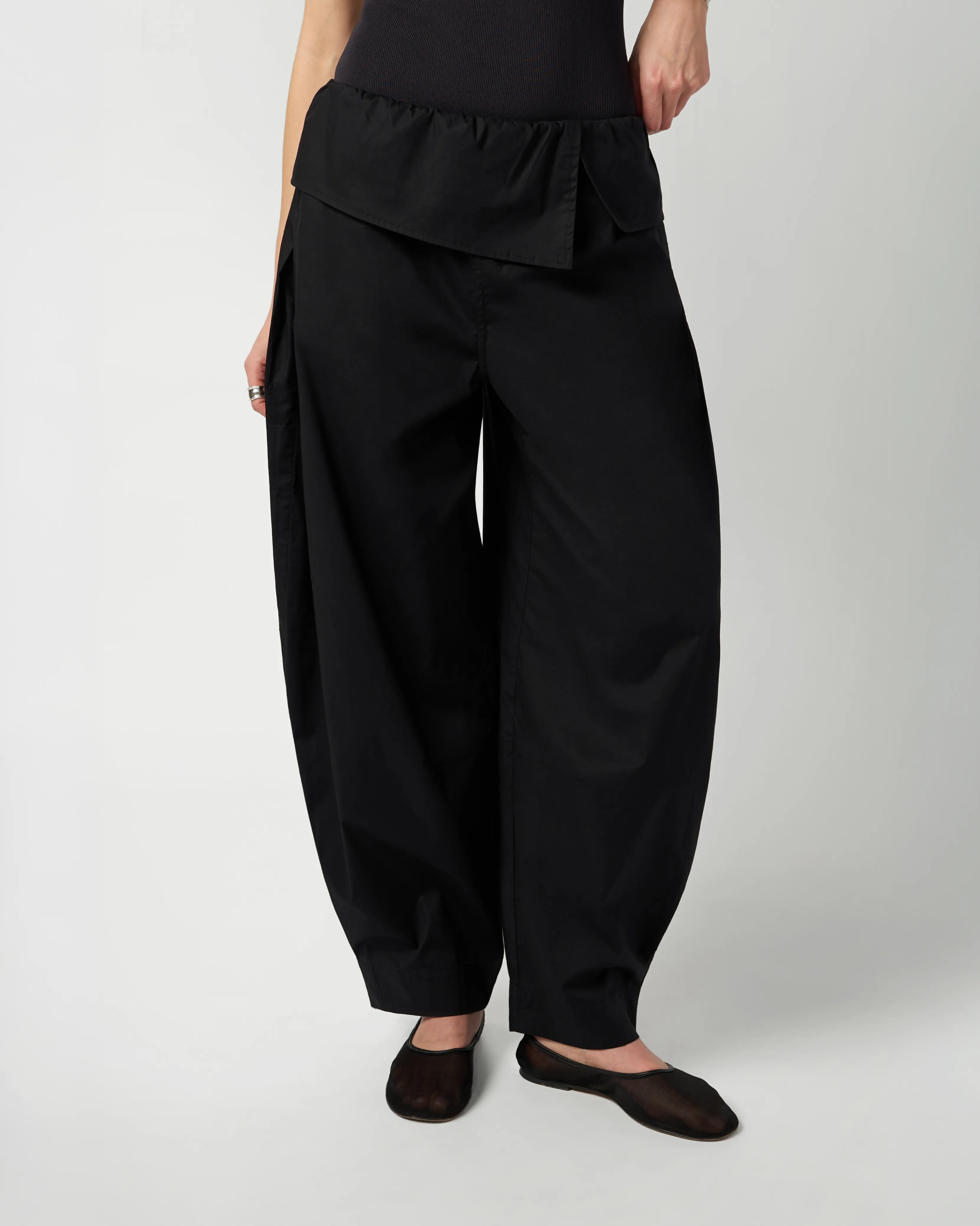 Pull On Fold Over Pant sold by WeWoreWhat product image thumbnail 2