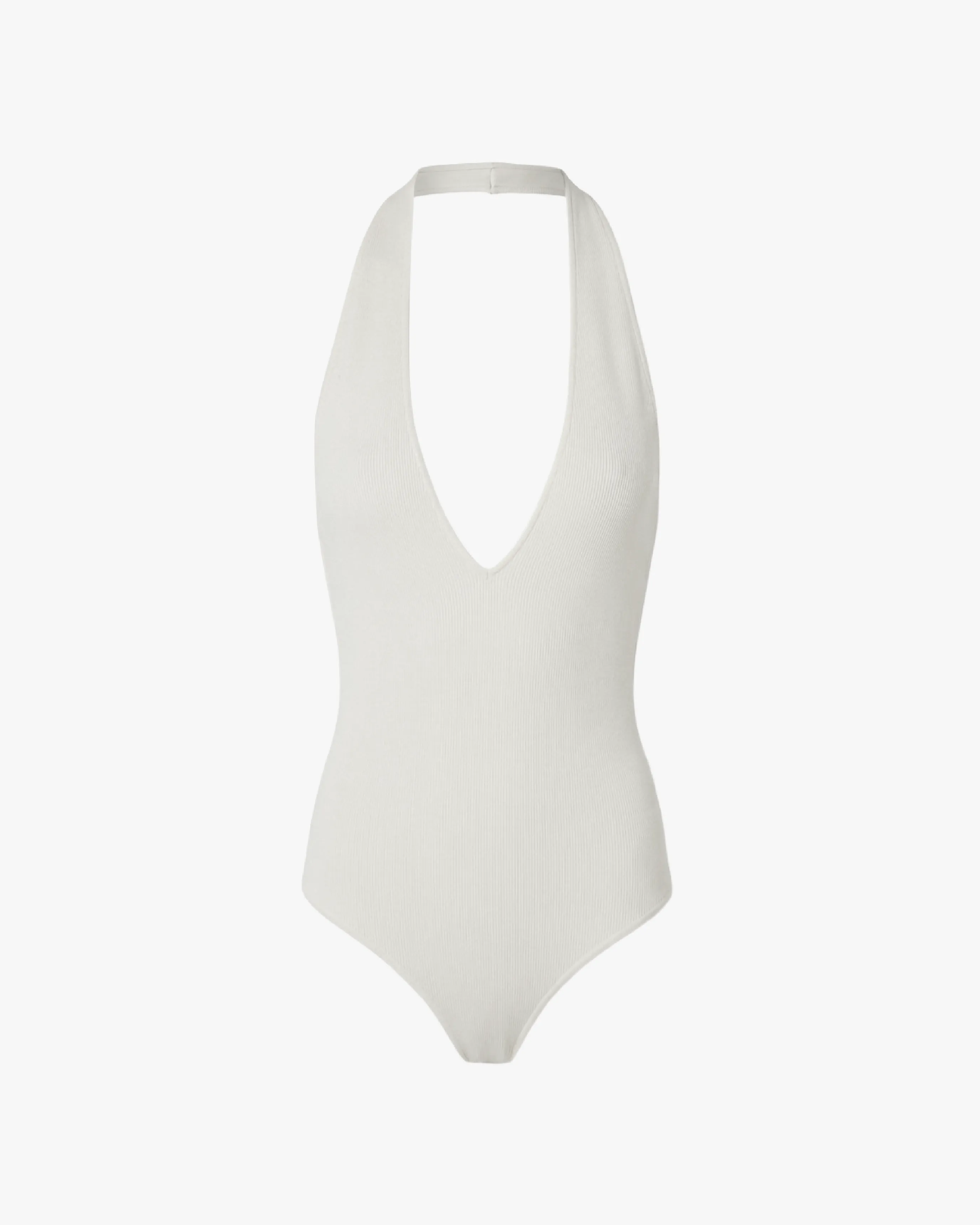 Deep V Halter Bodysuit sold by WeWoreWhat product image thumbnail 3