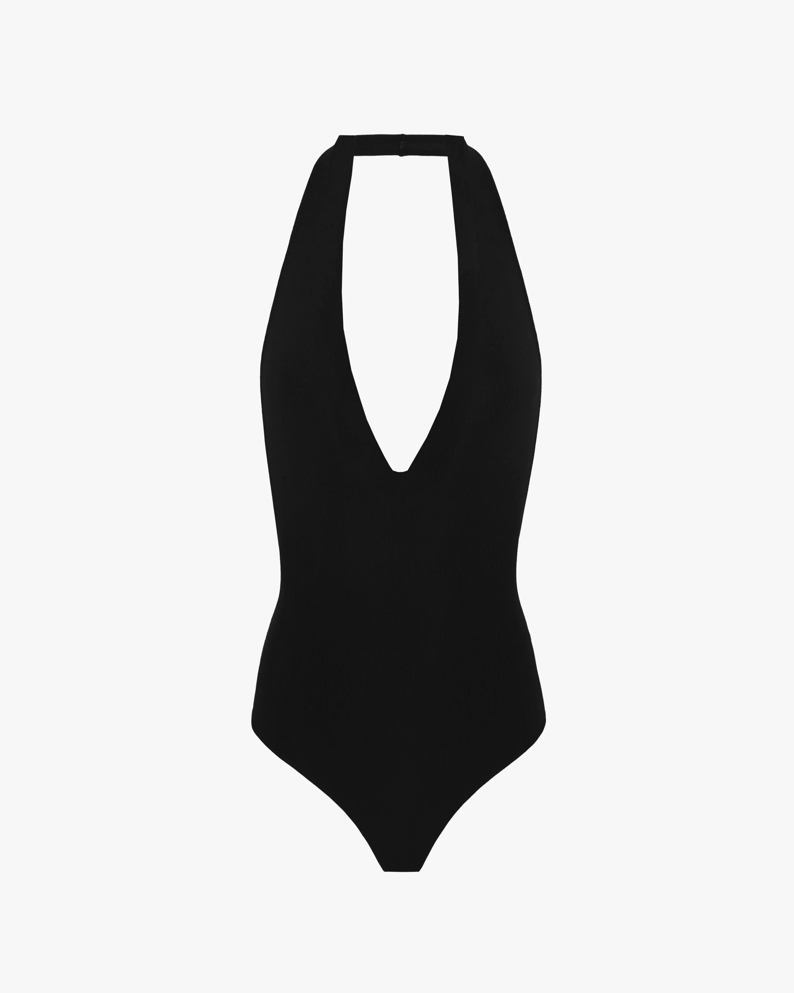 Deep V Halter Bodysuit sold by WeWoreWhat product image thumbnail 2