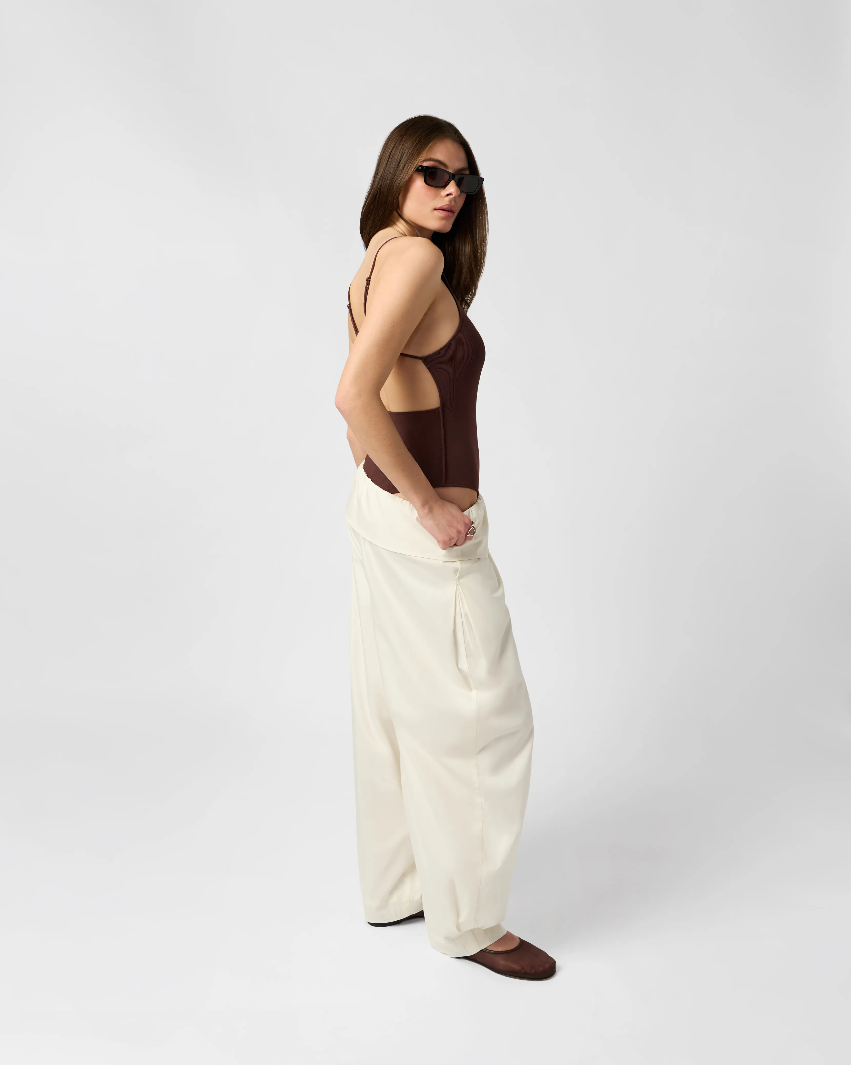 High Neck Bodysuit sold by WeWoreWhat product image thumbnail 5