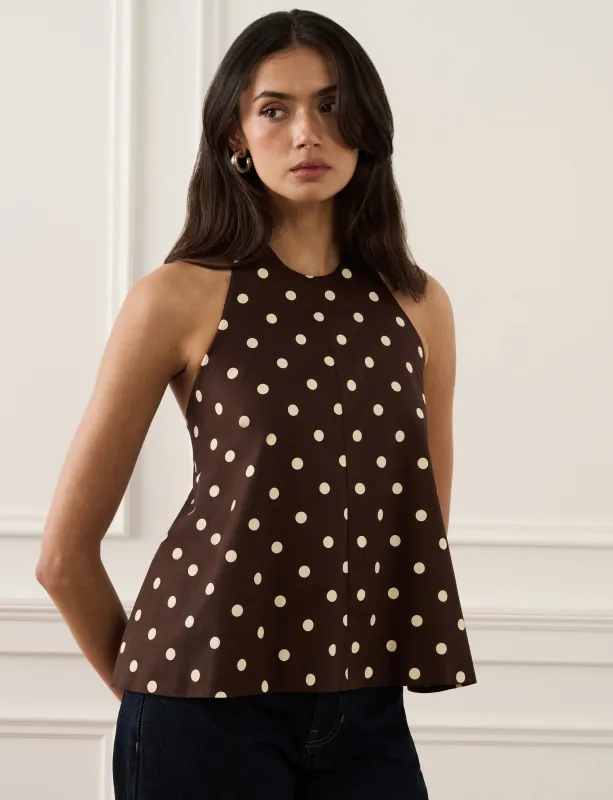 Buckle Back Halter Top made by WeWoreWhat