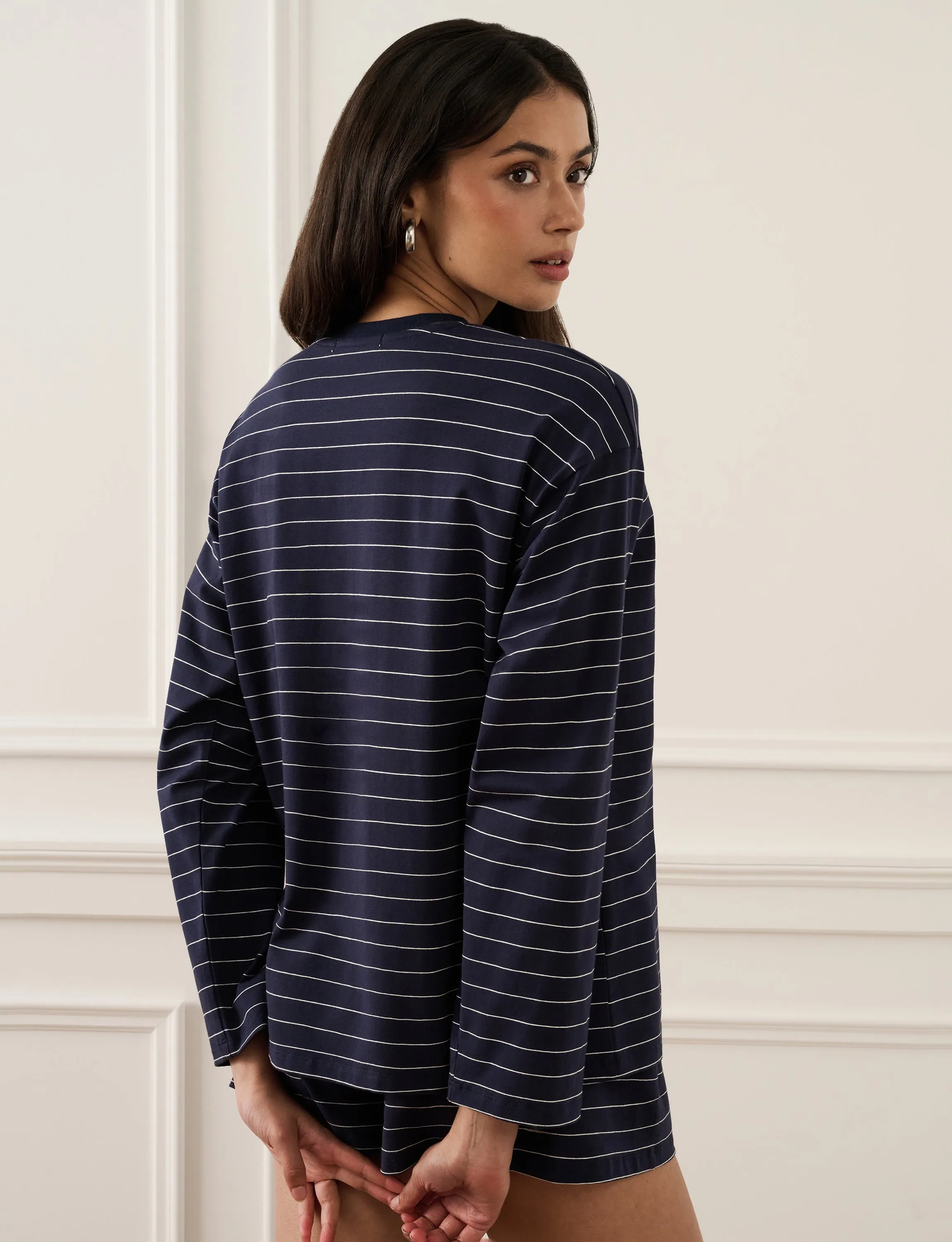 Long Sleeve Boxy Shirt sold by WeWoreWhat product image thumbnail 5