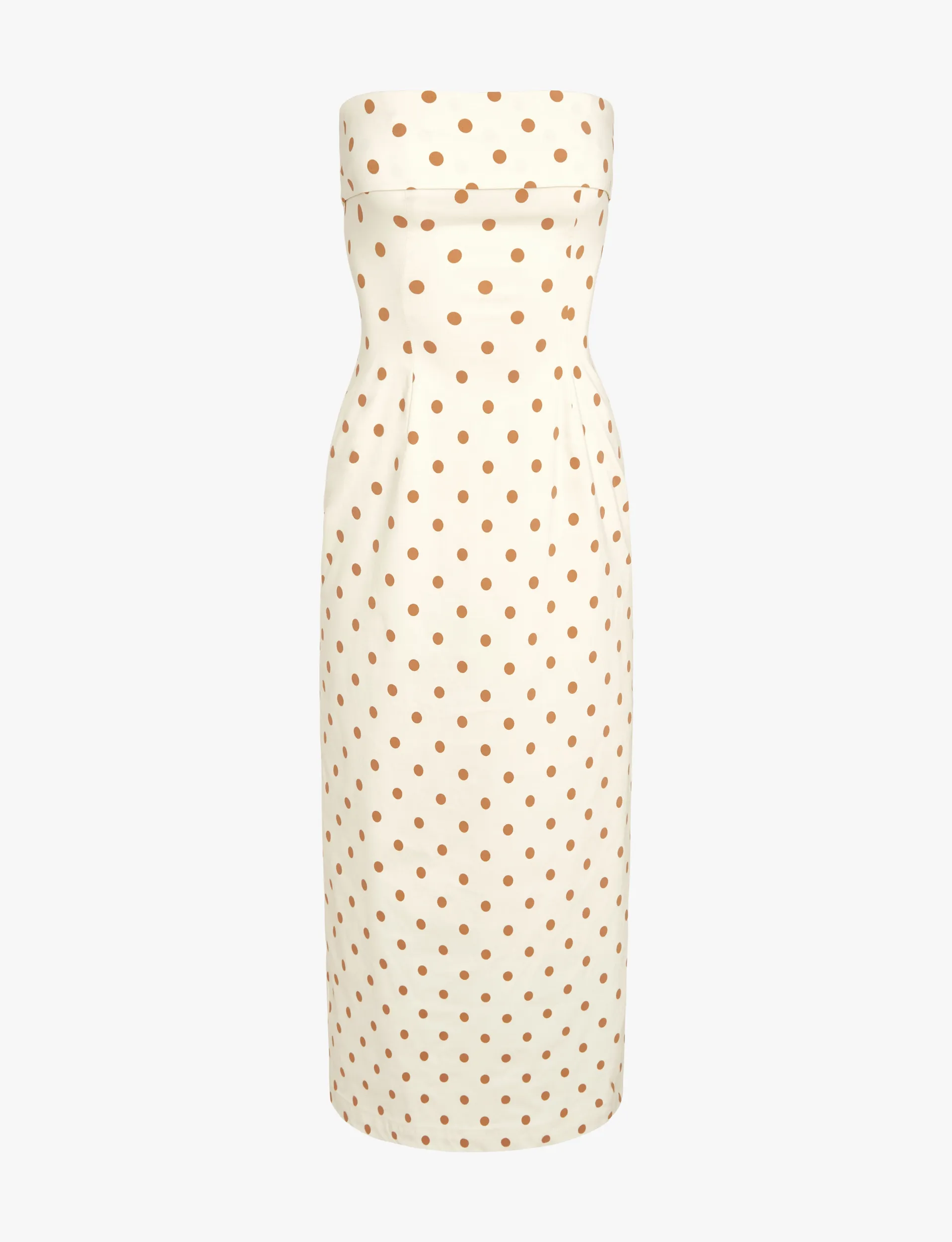 Strapless Foldover Midi Dress sold by WeWoreWhat product image thumbnail 3