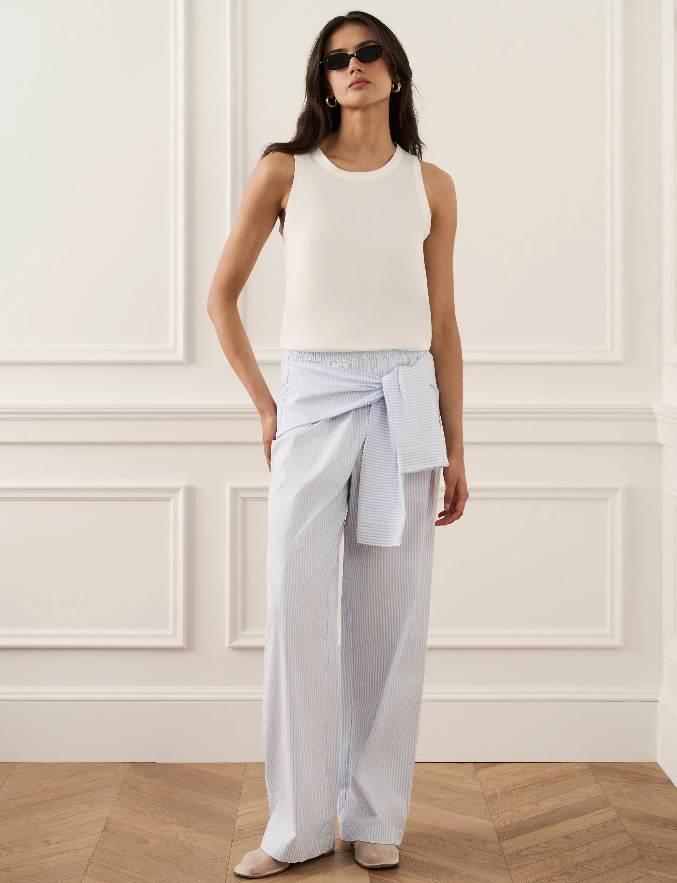 Tie Waist Trouser sold by WeWoreWhat product image thumbnail 3